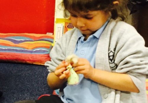 child playing